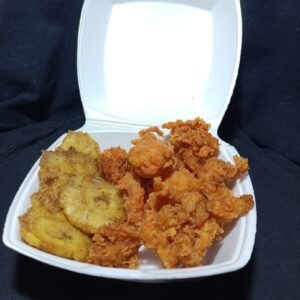 Pollo Frito y Tostones
